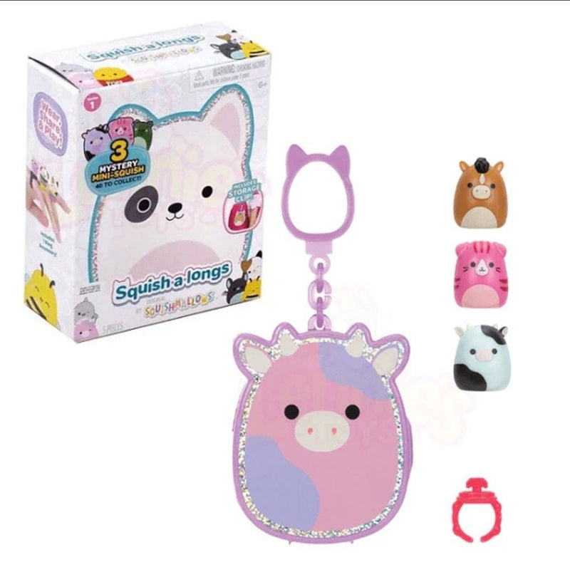 Squishmallows Squish A Longs Clip-On Blinds, Assorted Styles K7