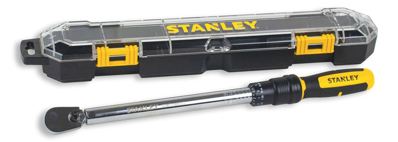 Stanley Professional Grade 3/8-in Drive, Micro-Adjust Torque Wrench, 20-100 ft-lbs Y0