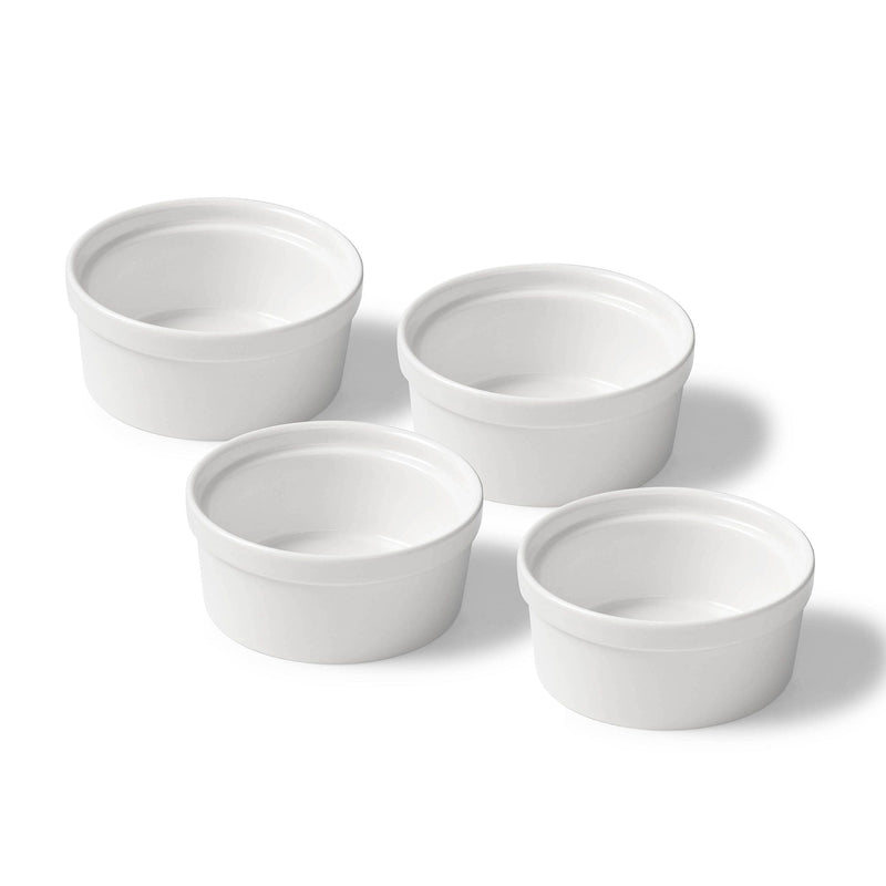 Starfrit Gourmet Bistro Ramekin, 4 Piece, White B5