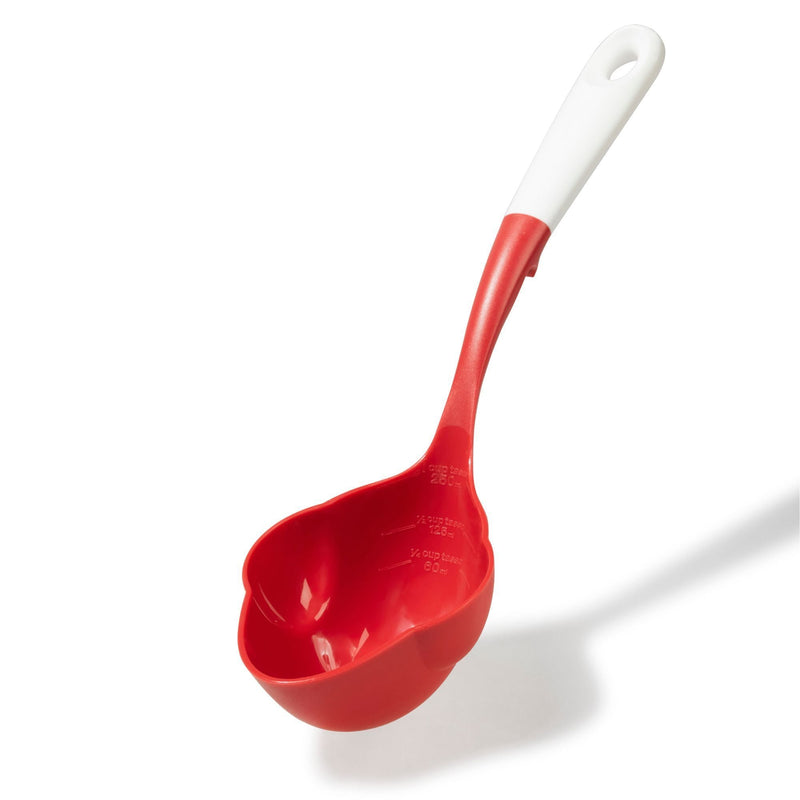 Starfrit Half Pint Dishwasher Safe Canning Ladle, Red S4
