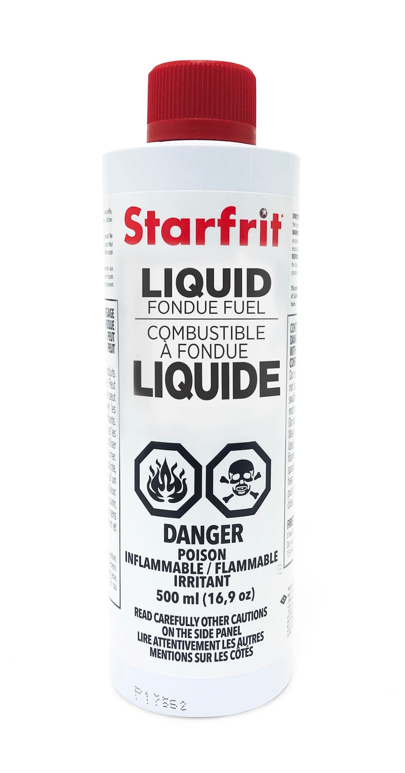 Starfrit Liquid Fondue Fuel Methanol Gel, 500ml / 17 oz T5