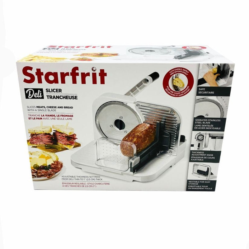 Starfrit Manual Deli Slicer with Stainless Steel Blade T3