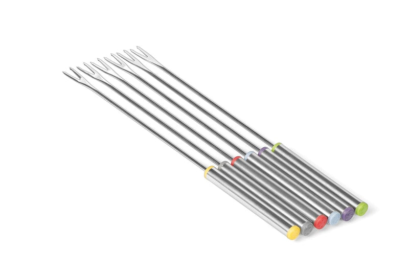 Starfrit Stainless Steel Fondue Fork Set, Dishwasher Safe, One Size, 6-pc W2