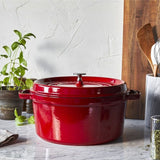 STAUB 3.7L / 4QT COCOTTE CHERRY