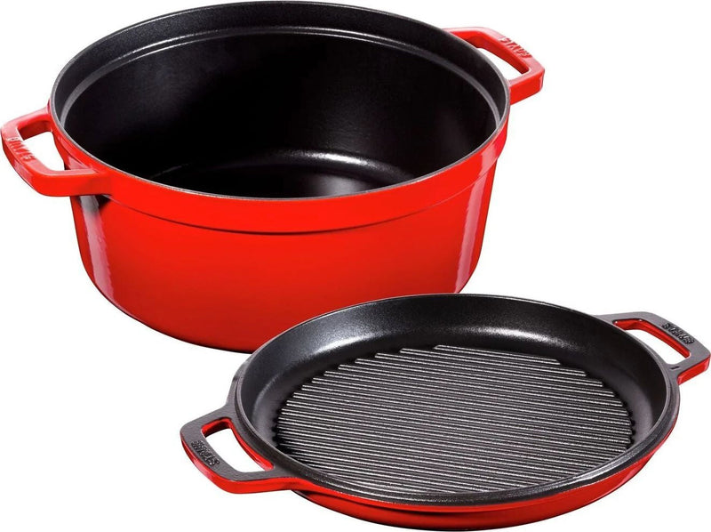 STAUB BRAISE and GRILL 28CM 6L / 6.45QT J4