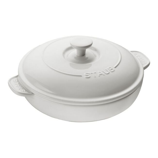 Staub Brie Baker White Q0