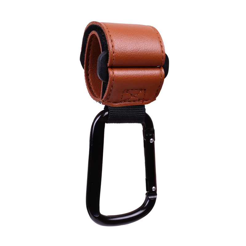 Stella and Finn Leather Aluminum Stroller Hook J7