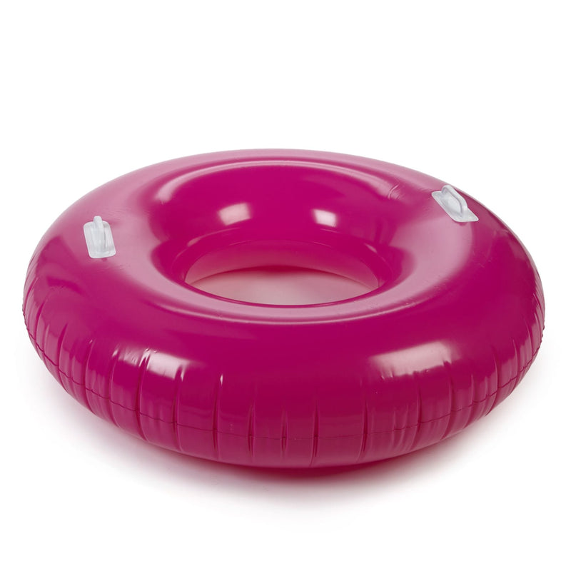 Stella & Finn Inflatable Round Pool Swim Tube, 40 x 10-in, Assorted Colours Q0