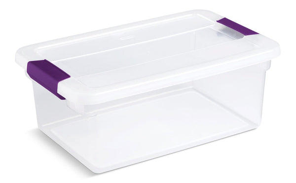 Sterilite ClearView Storage Box with Latched Lid, 14-L B2
