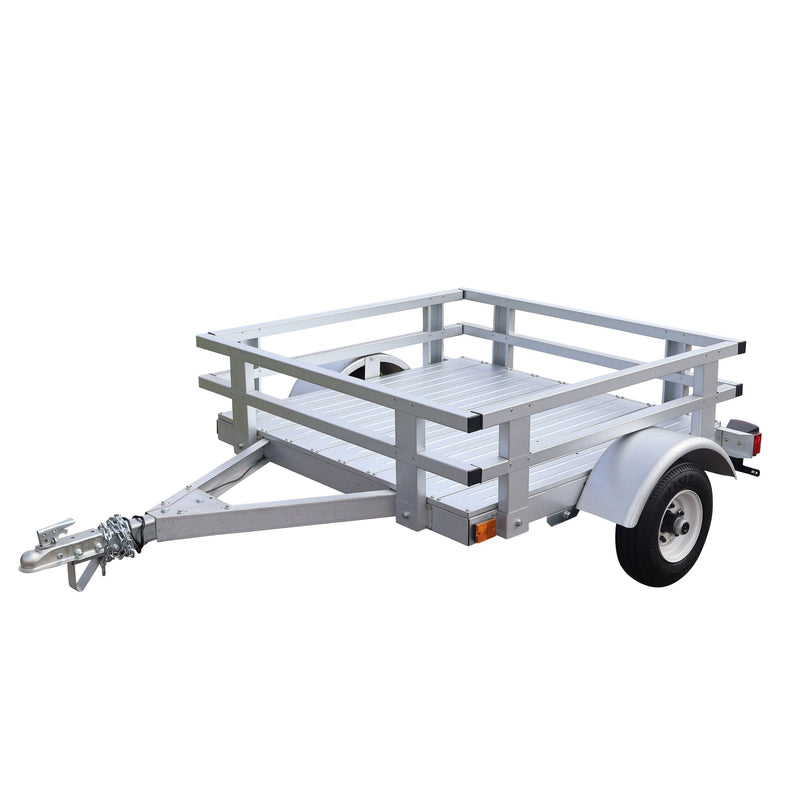 Stirling 4x4-ft Rail Side Galvalume Plus Stirling Kit Trailer Q2