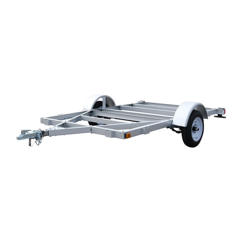 Stirling 5x8-ft Open Frame Galvalume Plus Stirling Kit Trailer Y8
