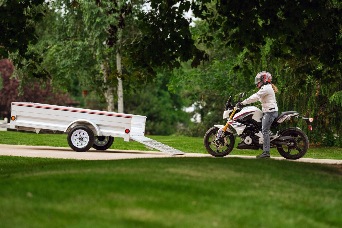 Stirling Galvalume Plus Box Trailer, 4-ft x 7-ft