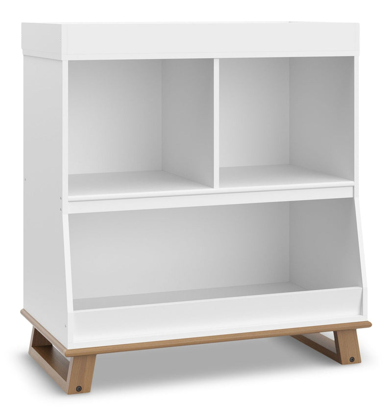 Storkcraft Modern Pacific Change Table Storage H1