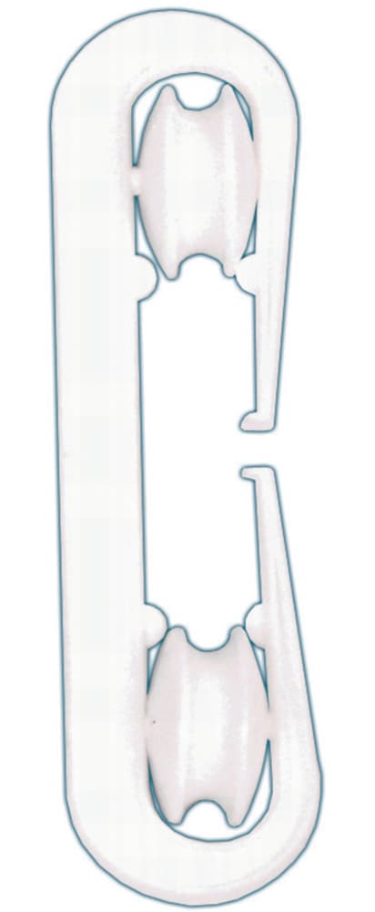 Strata Plastic Clothesline Divider, 7-in M1