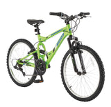 Stratus Richter Adult Bike, 21-Speed, 24-in Wheel, Adult/Youth Bike, Green
