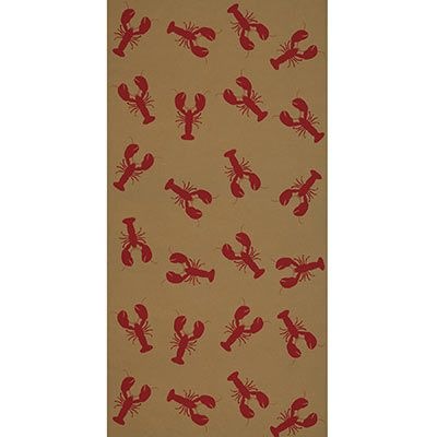 Summer Lobster Kraft Paper Table Roll, 24 x 50-in B9