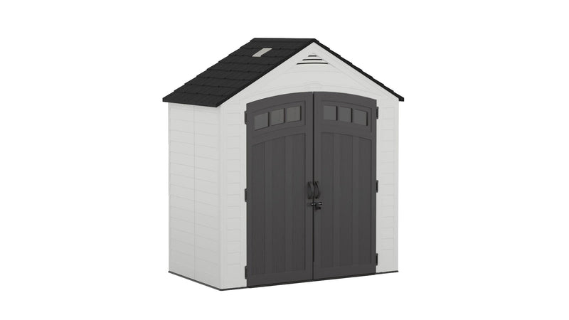 Suncast Vista 7x4-ft All-Weather Ice Cube Storage Shed V3