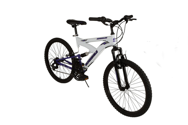 Supercycle Adrenaline Youth DS Mountain Bike 24-in, White M1