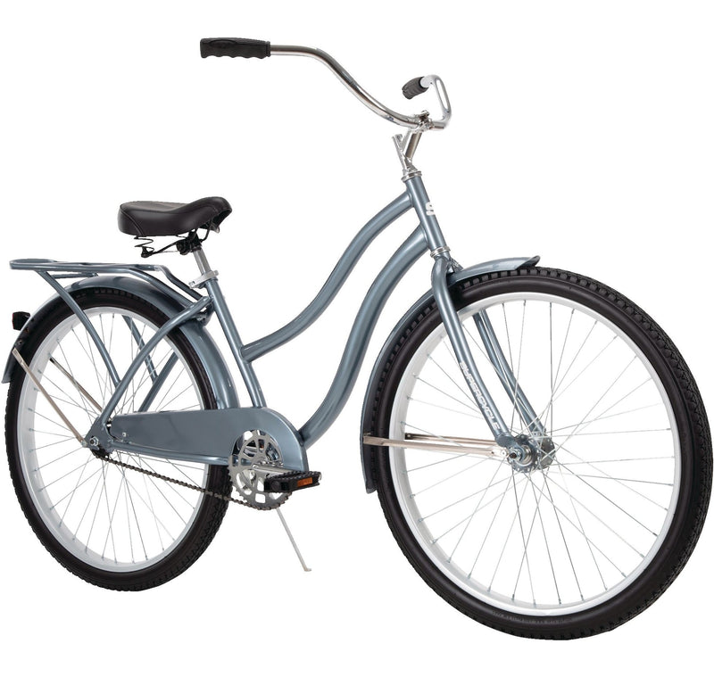 Supercycle Classic Cruiser Comfort Bike 26-in Wheel, Grey K5