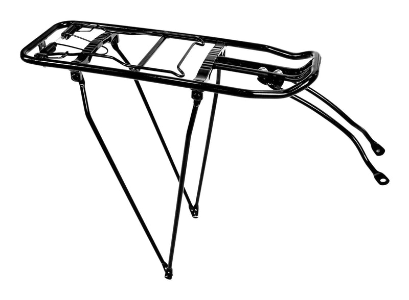 Supercycle Lightweight Alloy Rear Bike Rack withMounting Hardware, Black Y7