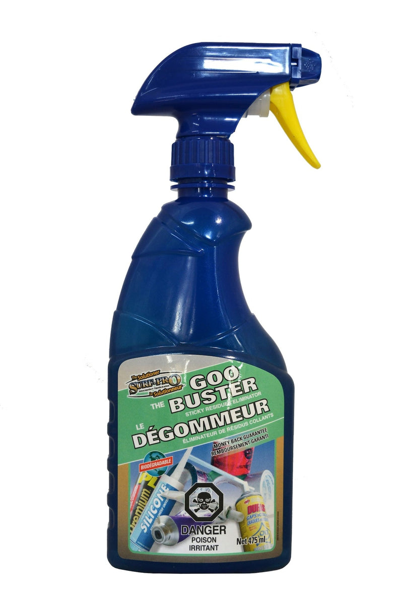 Surf-Pro The Goo Buster Multi-Purpose Sticky Residue, Glue & Adhesive Remover, 475-mL H5