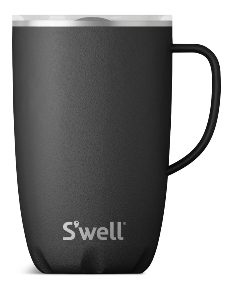 S'well Vacuum Insulated Stainless Steel Portable Travel Tumbler, 16-oz, Various Colours, with Handle N7
