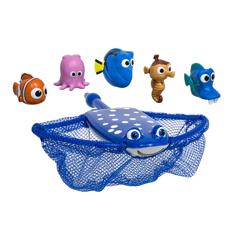 Swimways Finding Dory Mr Ray Dive & Catch Pool Toy Game, 6-pc V8