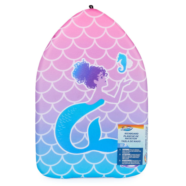 Swimways Floating Kids' Swimming Kickboard, 16-in, Assorted Colours A9