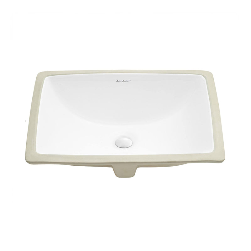 Swiss Madison Plaisir 18.5 Rectangular Under-Mount Bathroom Sink V1