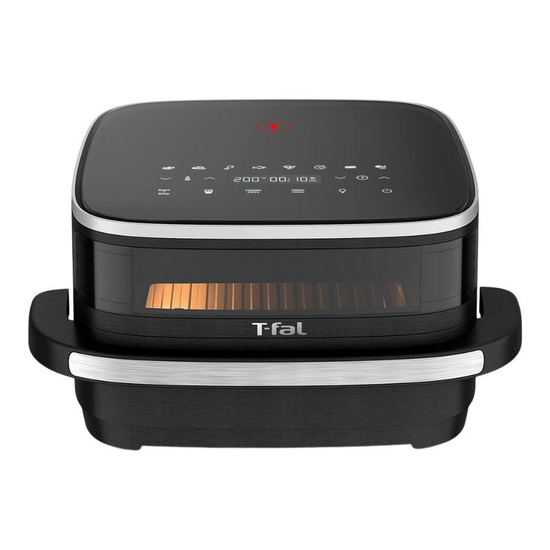 T-fal Easy Fry XL Surface Air Fryer, 10-in-1, Large Air Fryer, Super-Sized Cooking Surface, Compact Format, 4L / 4.2Qt, Black G8