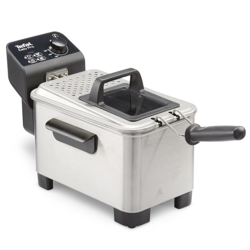 T-fal Easy Pro Deep Fryer, Stainless Steel, 3L D5