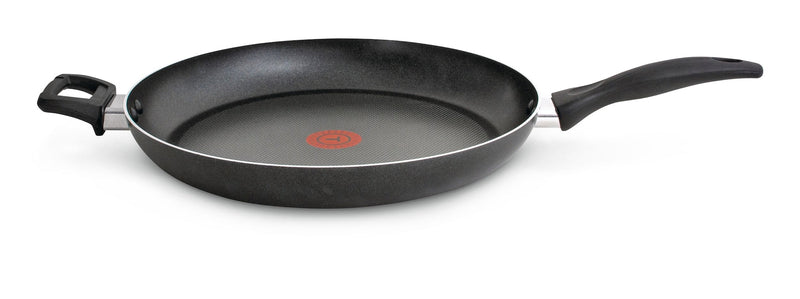 T-fal Giant Aluminum Non-Stick Frying Pan, Dishwasher & Oven Safe, Black, 13-in Q2