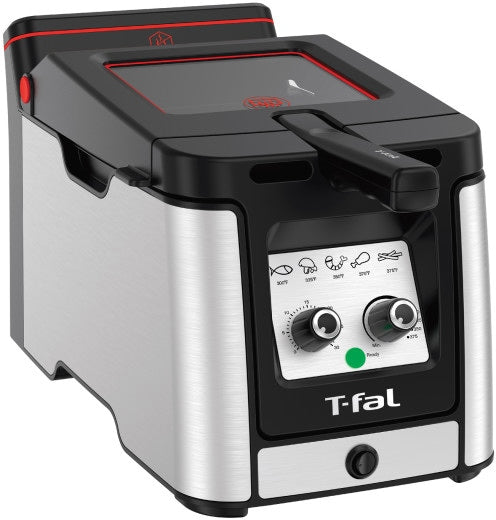 T-fal Odorless Deep Fryer, Stainless Steel, 3.5-L V9