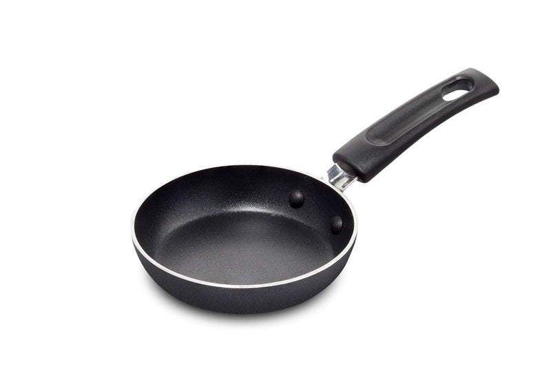 T-Fal Viva Black Non-stick Aluminum Egg Pan with Bakelite Handles R1