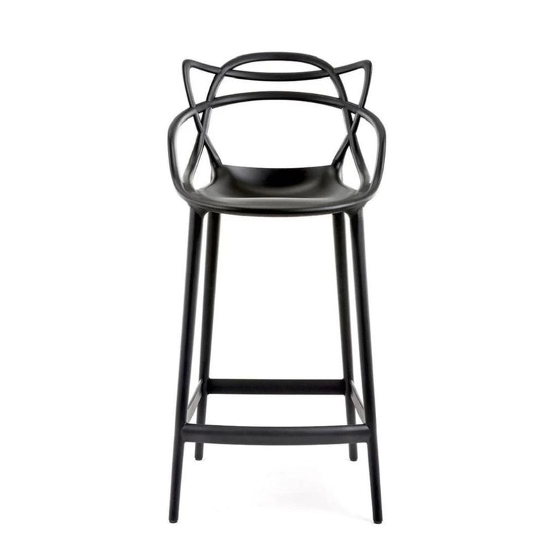 Take Me Home Black Molded Polypropylene Keeper Stool M6