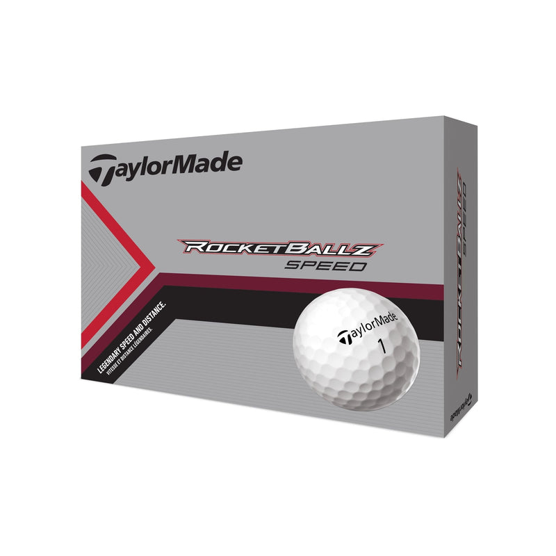 TaylorMade Rocketballz Speed Golf Balls, 12-pk, White I1