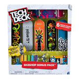 Tech Deck Sk8shop Finberboard Bonus Pack, Ages 6+, 6-pk