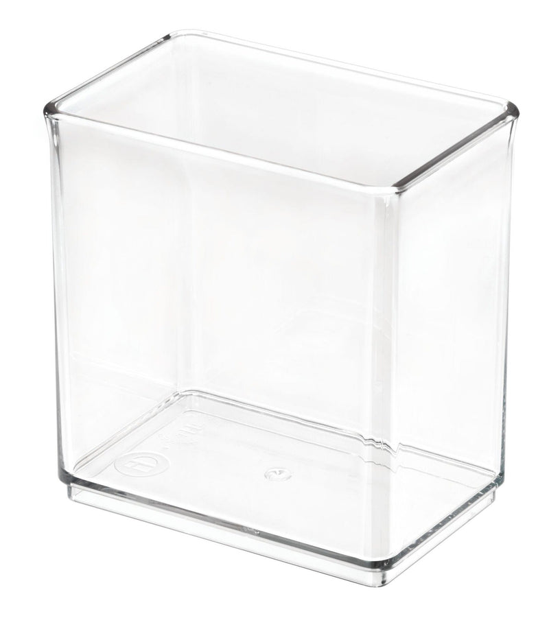 The Home Edit by iDESIGN Clear Stackable Deep Organizing Storage Bin, 1-L H3