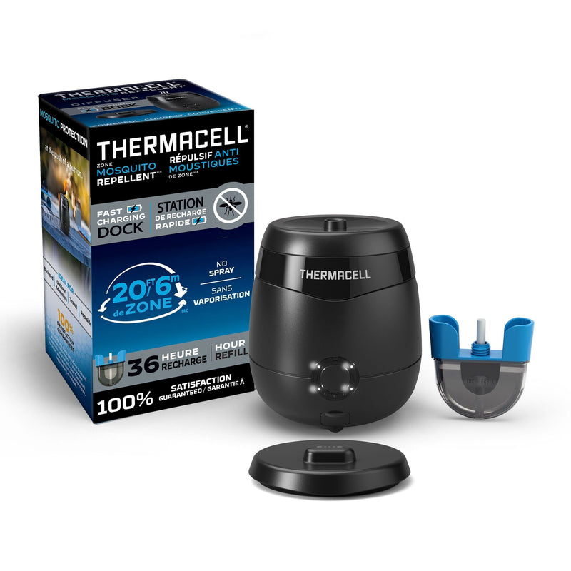 Thermacell E-ZoneGuard Patio+ Rechargeable Mosquito Repeller with 36-Hr Refill and 6.5-Hr Battery R6