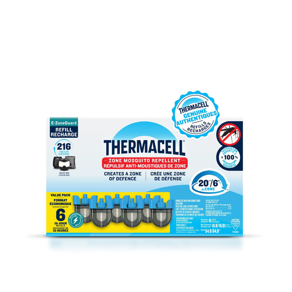 Thermacell Rechargeable 216 Hour Refill Bulk Pack, 6 36-Hour Refills Y2