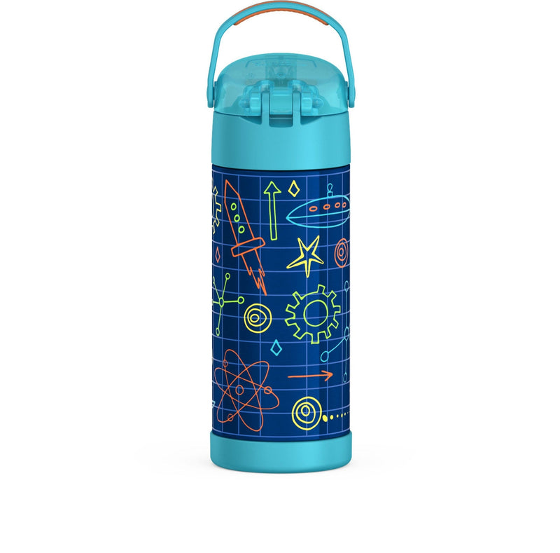 Thermos Robot Stainless Steel Insulated Water Bottle, 14-oz B8