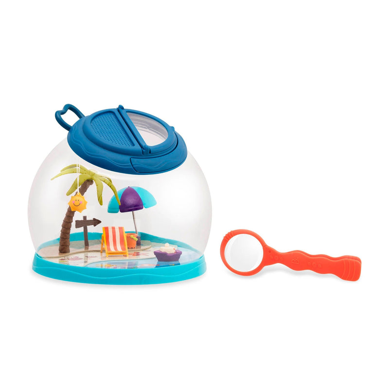 Tiki Retreat Insect Catcher Toy Discover Set with Bug House & Magnifier, Ages 4+ W2