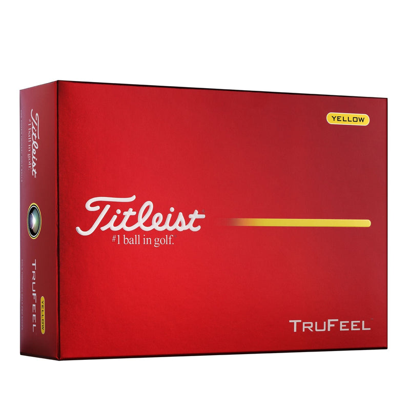 Titleist TruFeel Golf Balls, 12-pk, Yellow W0