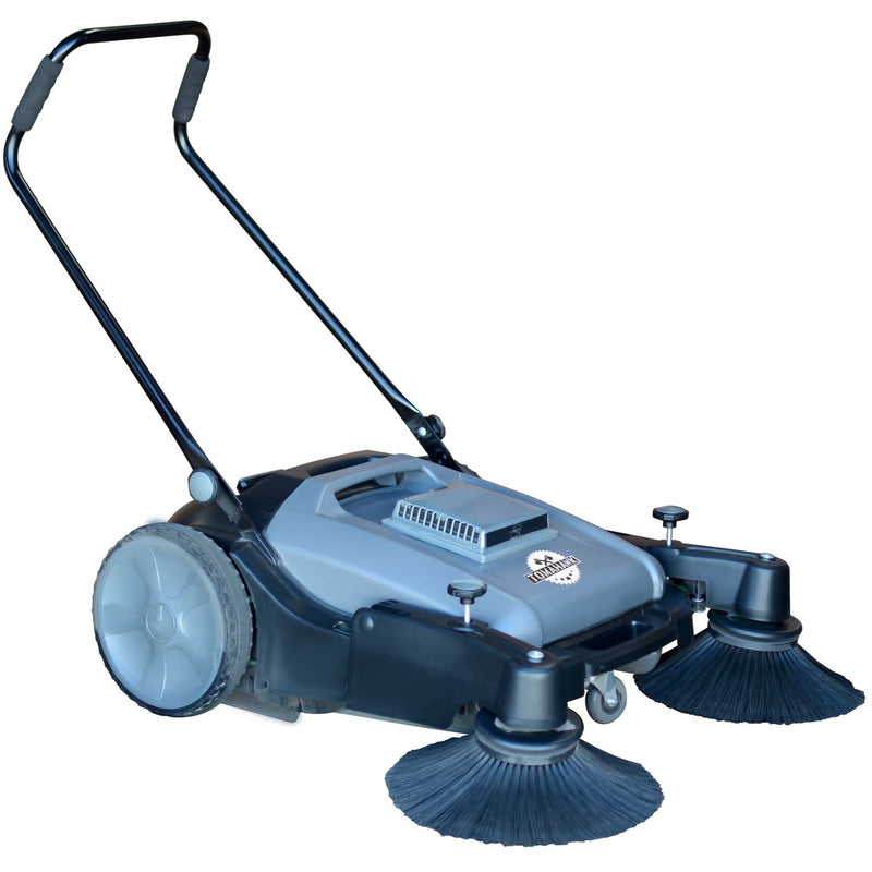 Tomahawk Commercial Push Sweeper & Hard Floor Cleaner, 38-in V0