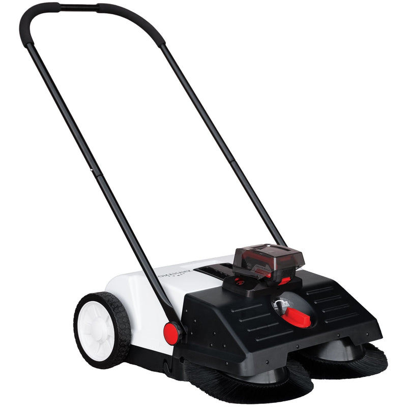 Tomahawk Electric Battery-Powered Push Sweeper, 22-in P0