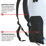 Tomahawk Power TCS6.5 Concrete Backpack Sprayer, 450 PSI