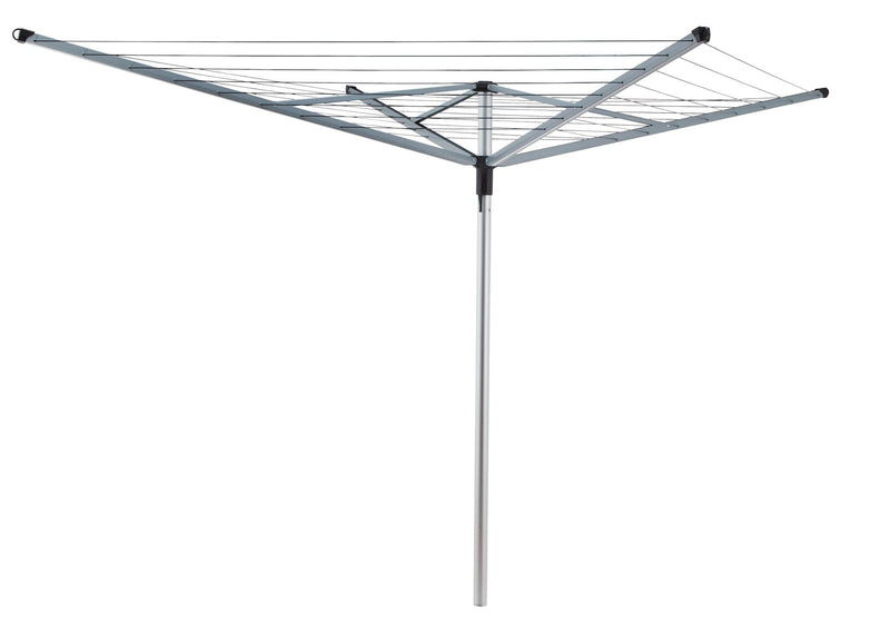Topspinner Outdoor Umbrella Rotary Clothesline Dryer with Ground Spike, 1.75-in D x 74.8-in H H7