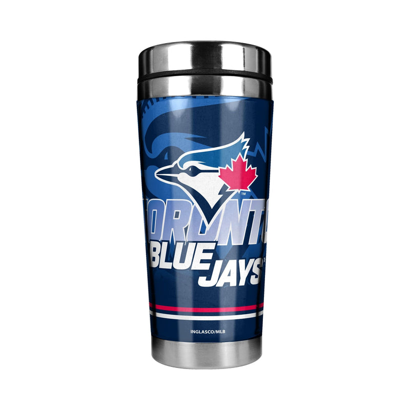 Toronto Blue Jays Stainless Steel Travel Mug For MLB Baseball Fans/Collectors, 16-oz M5