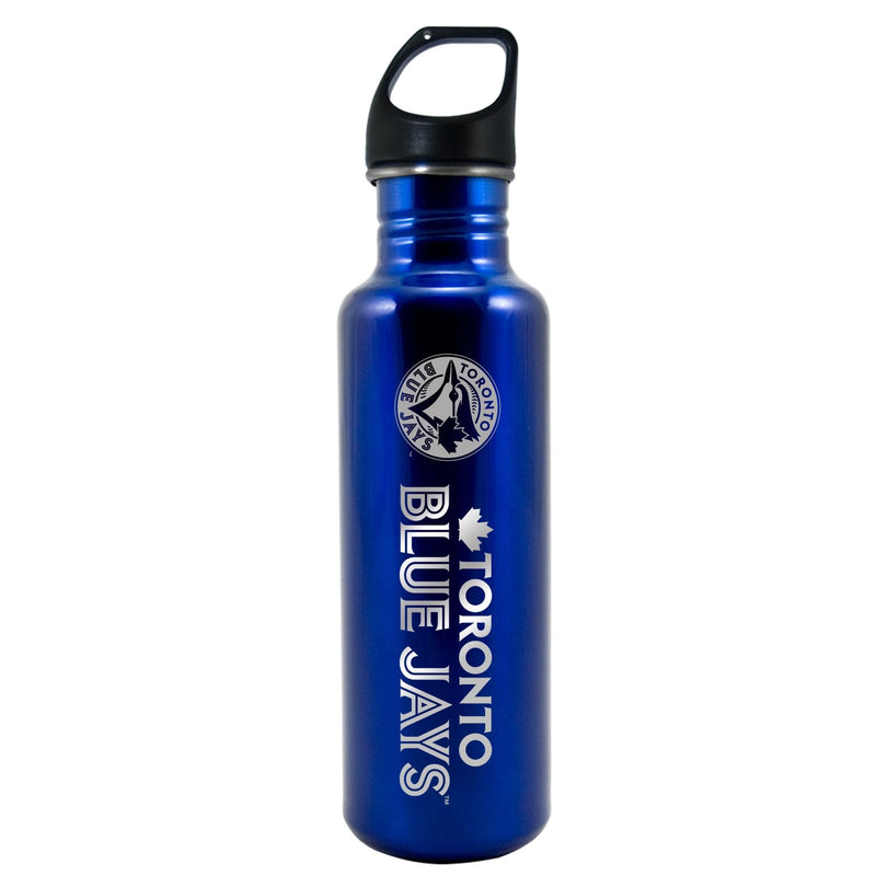 Toronto Blue Jays Stainless Steel Travel Water Bottle For MLB Baseball Fans/Collectors, 26-oz V6