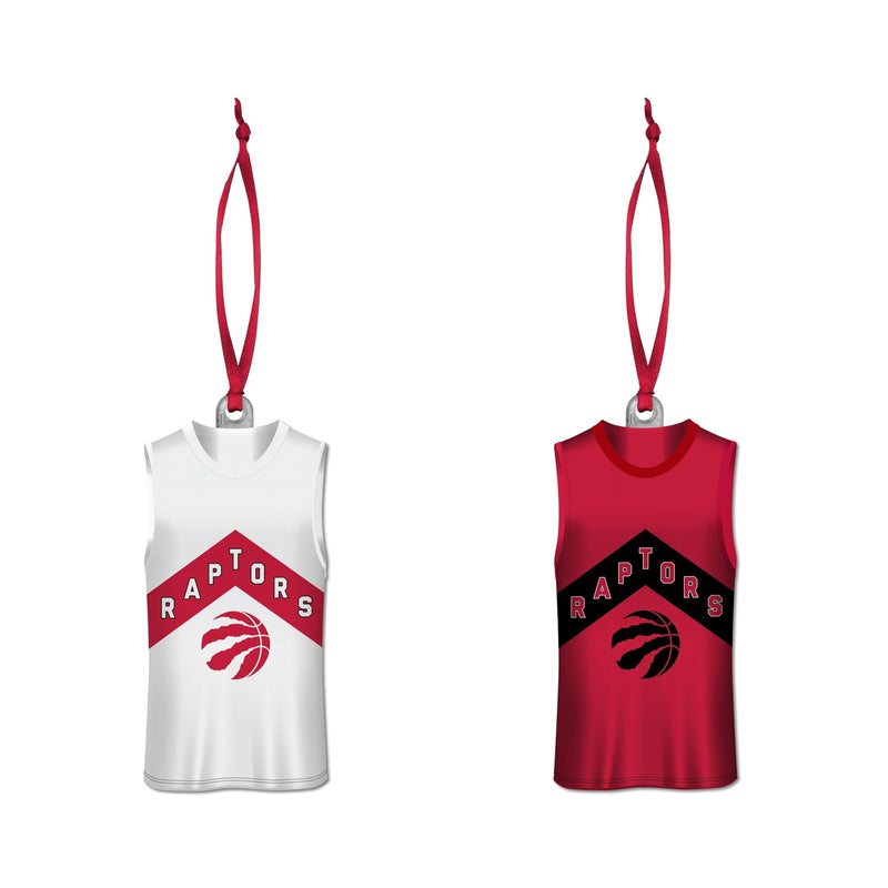 Toronto Raptors Jersey Ornament, 2-Pack V1